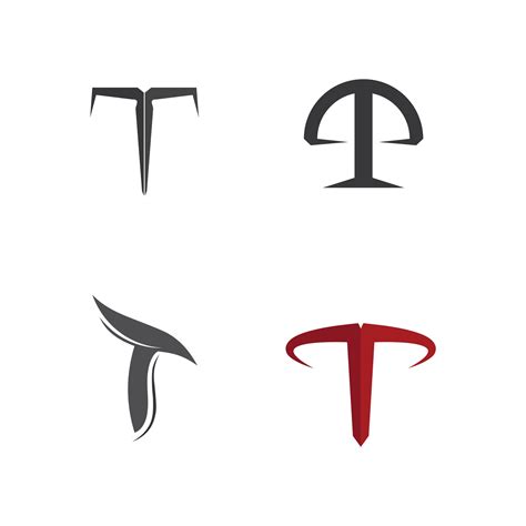 T letter, T logo font vector font alphabet design and icon T for ...