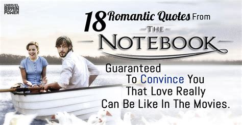 18 Romantic Quotes From The Notebook - Love Quotes