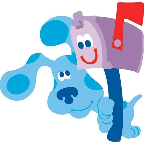 Blues Clues Mailbox Cartoon Character TV Show Wall Sticker Vinyl Wall Art Decal for Girls Boys ...