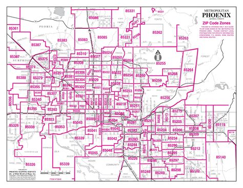 Maricopa County Zip Code Map Pdf