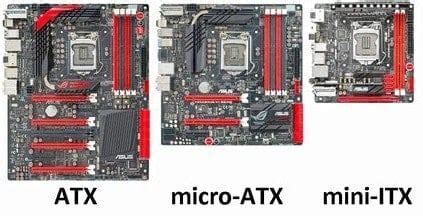 Motherboards: ATX vs Micro ATX vs Mini ITX [Which To Pick?]