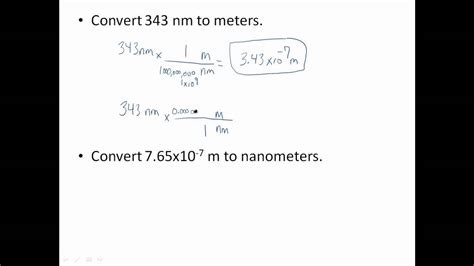 You May Download Best Here: HOW DO YOU CONVERT NANOMETERS TO METERS