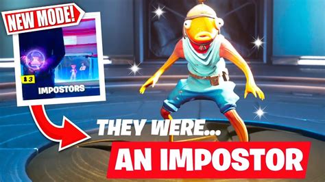 Fortnite Admits Impostor Mode Is Inspired By Among Us