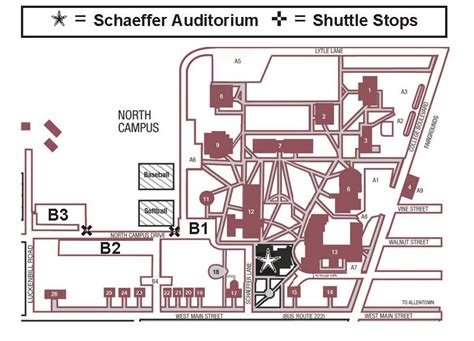 KU Presents! Directions to Campus - Kutztown University