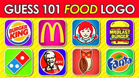 Guess The Food Logo in 3 Seconds! 🍔 | 100 Famous Logos 💯 | Ultimate ...