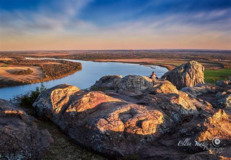 Sunset at Arkansas River Valley | Arkansas River valley shot… | Flickr