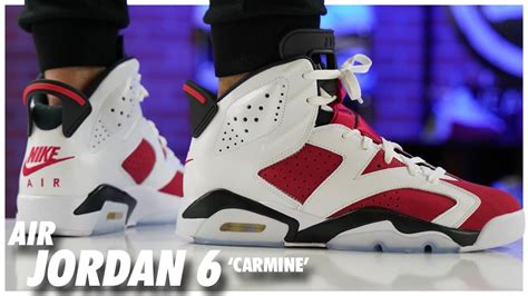 Air Jordan 6 Carmine 2021 - WearTesters