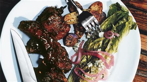 Mixed Grill with Sweet and Spicy Bourbon Sauce Recipe | Bon Appétit