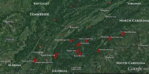 Nc Wildfire Map - Time Zones Map