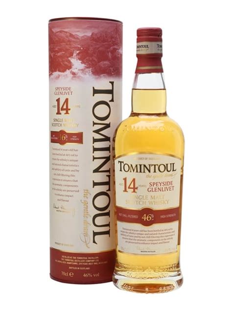 Tomintoul Scottish Speyside Single Malt Whisky