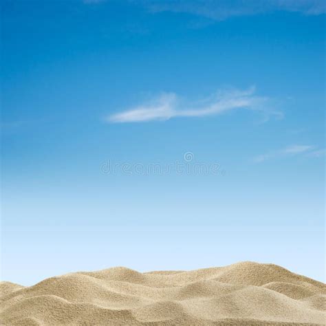 Sand dunes and sky. Sand dunes on blue sky background , #AFF, #dunes, #Sand, #sky, #background ...