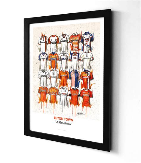 Luton Town | Football Art Print Or Canvas | Luton Town Wall Art – Terry ...