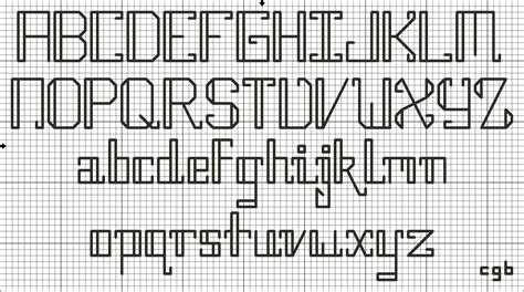 Printable Cross Stitch Alphabet Patterns Backstitch - Cross Stitch Font Backstitch 1000+ images ...