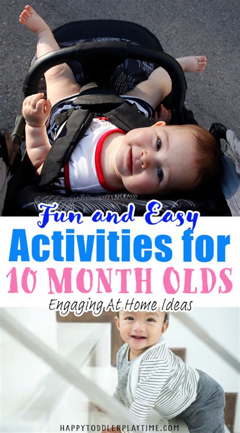 Simple Activities for 10 Month Olds - Happy Toddler Playtime