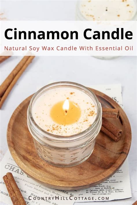 Cinnamon Candles