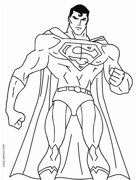 Free Printable Superman Coloring Pages For Kids