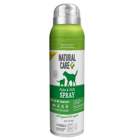 Natural Care Flea and Tick Spray for Dogs and Cats, Flea Treatment for Dogs and Cats, Flea ...