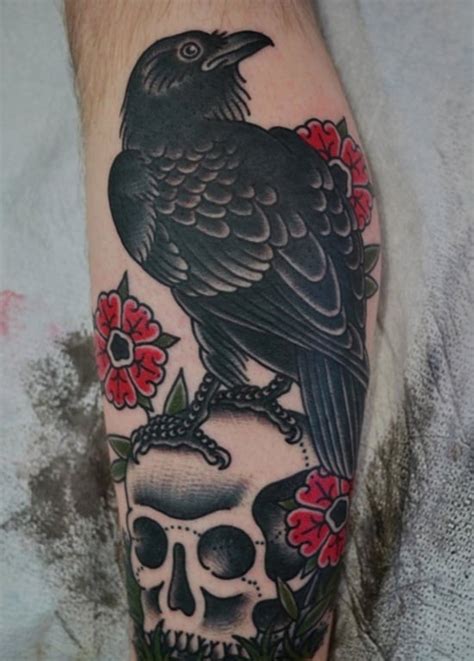 55 Artistic Raven Tattoo Designs