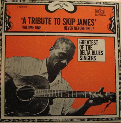 Skip James - 'A Tribute To Skip James' Volume One (1970, Vinyl) | Discogs