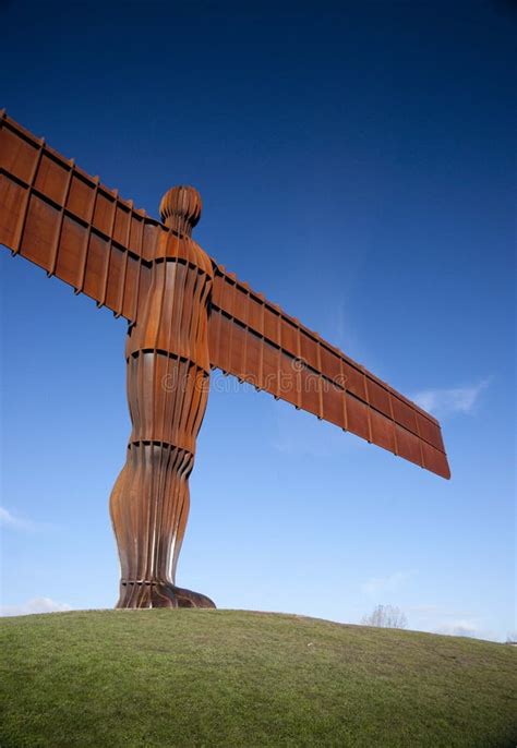 Gateshead, Near Newcastle, UK, November 2012, the Angel of the North ...