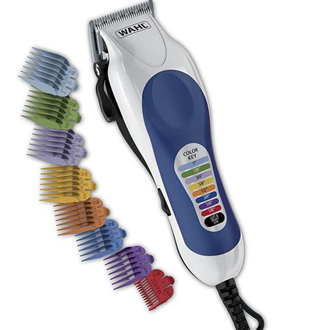 wahl color pro complete hair clipper kit with extended accessories & cape (# 79300-1001 ...