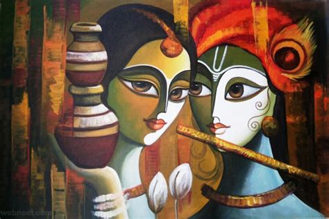 Radha Krishna Paintings Indian 22