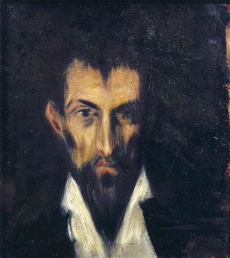 Head of a Man in El Greco style, 1899 - Pablo Picasso - WikiArt.org