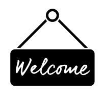 Welcome PNG transparent image download, size: 400x400px