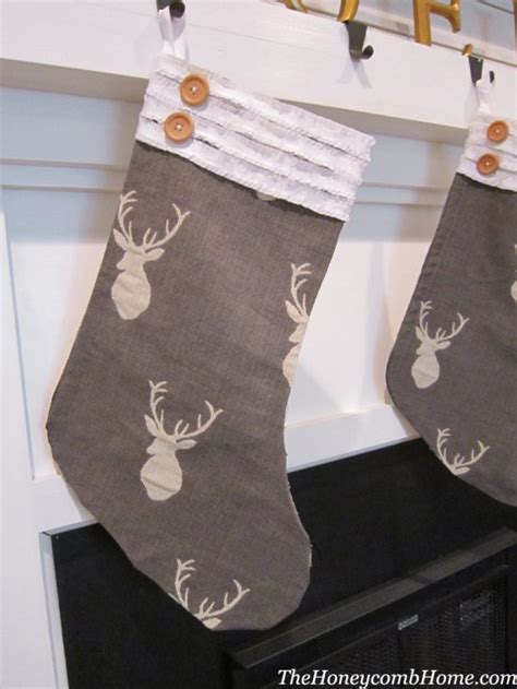 No Sew Christmas Stocking