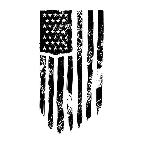 Background Of A Tattered Us Flag Illustrations, Royalty-Free Vector ...