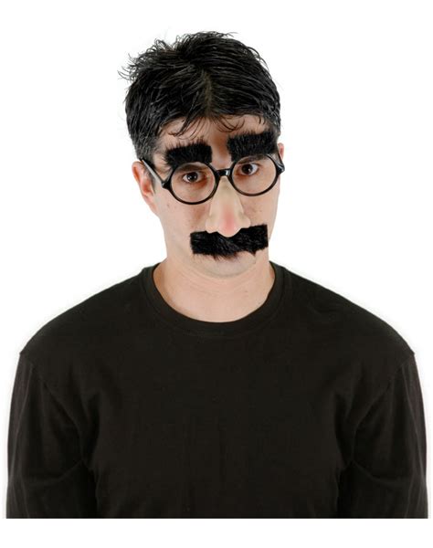 Nose And Glasses Disguise : Deluxe Disguise Glasses - Archie McPhee & Co. : Closeup of a pair of ...