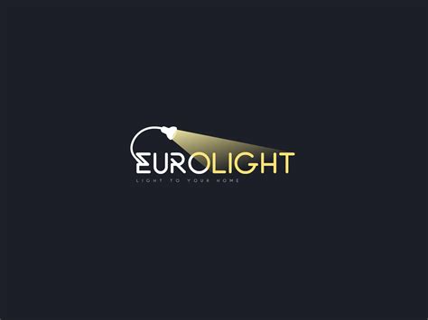 EuroLight - logo design for a lighting company by Michael Rybchenko on Dribbble