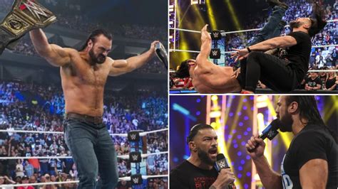 WWE SmackDown results, grades: Drew McIntyre lays out Roman Reigns ...