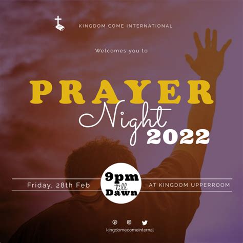 Copy of Prayer flyer | PosterMyWall