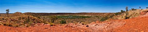 Wolf Creek Crater This is a 14 photo panorama of Wolf Creek Crater ...