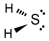 Draw the Lewis structure for H2S. How many bonds and non-bonding pairs are around the central ...