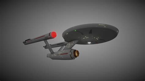 U.S.S. Enterprise NCC-1701 - Download Free 3D model by riker446 ...