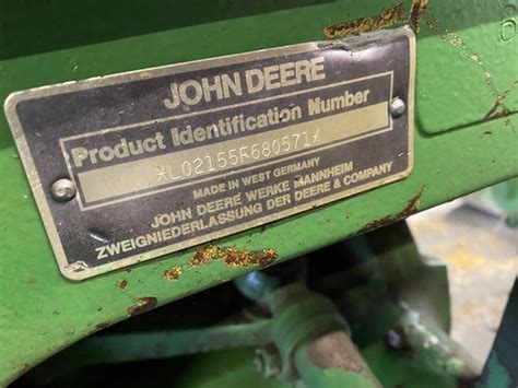 John deere equipment serial number decoder - lasopainspired