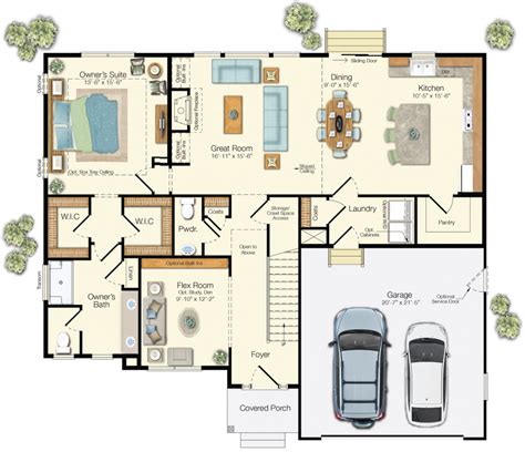 Mungo Homes Patterson Floor Plan - The Floors