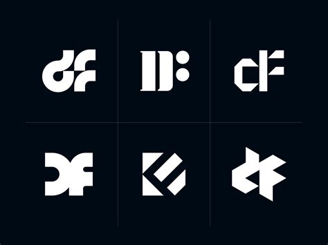 DF Monograms by Dan Fleming on Dribbble