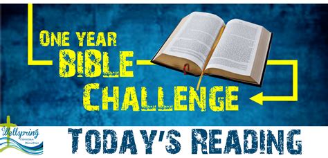 One Year Bible Challenge: June 12 - Wellspring Christian Ministries