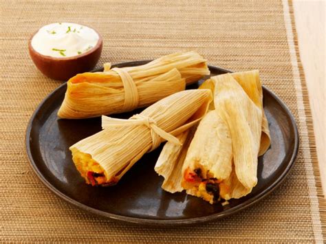 Smoked Cheddar Cheese Tamales Recipe | Food Network