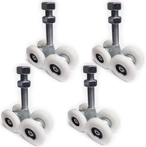 Amazon.com: Sliding Track Rollers with Bearings Gate Truck Trolley HI ...