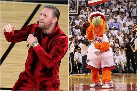 Conor McGregor sends Miami Heat mascot to hospital, say media reports ...