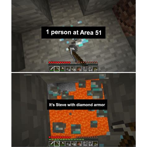 [Insert Minecraft death sound] : r/meme