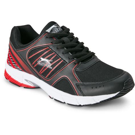 Slazenger Men's Sport Shoes - Black & Red | BIG W