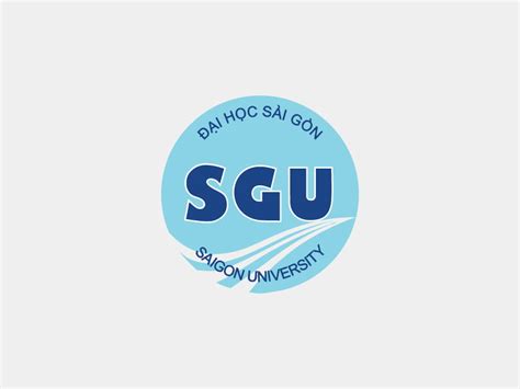 Thiết kế Logo Trường Đại Học Sài Gòn – SGU | Công ty thiết kế Sen Việt