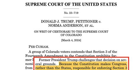 Supreme Court, 9-0, says Colorado can't kick Trump off ballot