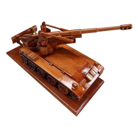 M110 Howitzer Mahogany Wood Model - Etsy