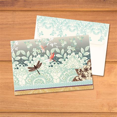 Dragonfly Note Cards (Stationery, Boxed Cards): Peter Pauper Press, Peter Pauper Press ...